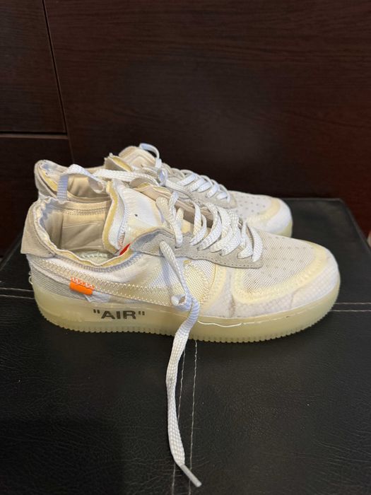 Nike Air Force 1 Low stil Off-White, mărimea 37.5, stare buna