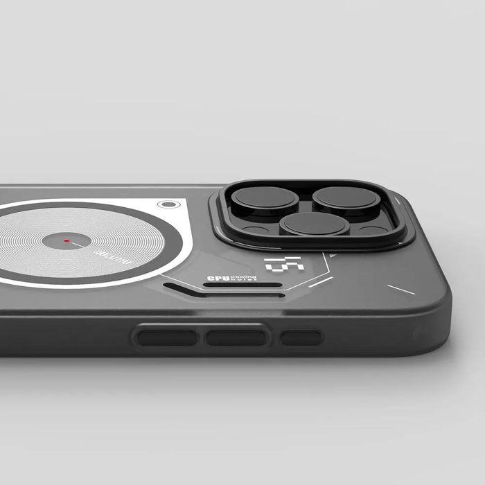 Чехол Aulumu на iPhone 15 Pro Max, MagSafe, магнитный полупрозрачный