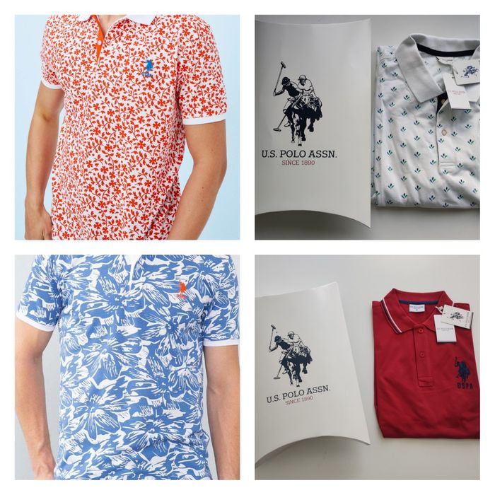 РАЗПРОДАЖБА U.S. Polo Assn.Оригинални мъжки тениски над 40 модела