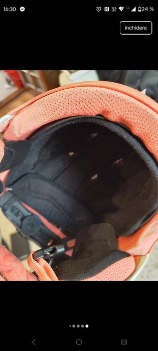 DONEZ cască de ski sau snowboard pt fetițe. 3-5 ani.