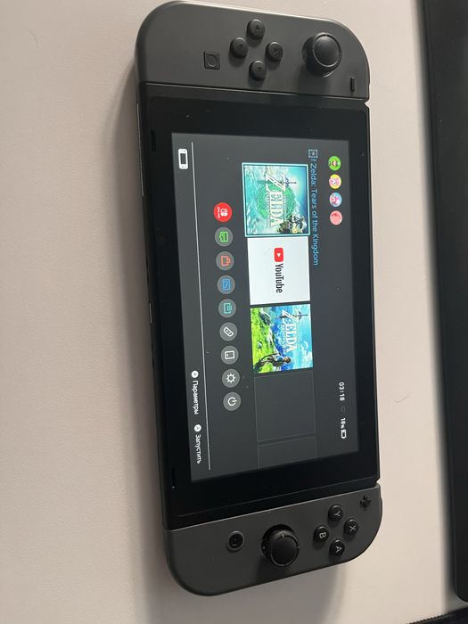 Nintendo Switch V2 + 3 игры