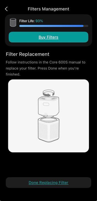 Levoit core 600S Air Purifier