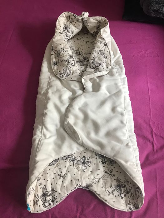 Бебешко одеяло за разходки и повиване