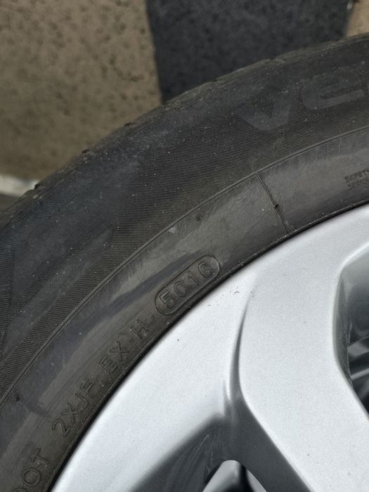 4 Броя 225/60/17 Hankook 2x7,2mm 2x6,2mm