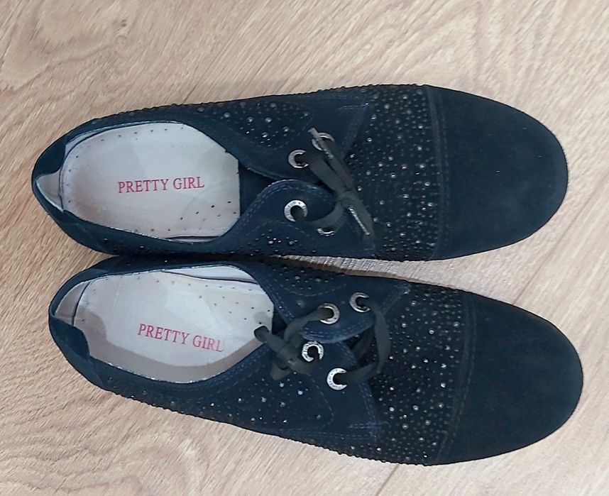 замшевые туфли, школьные размер 36