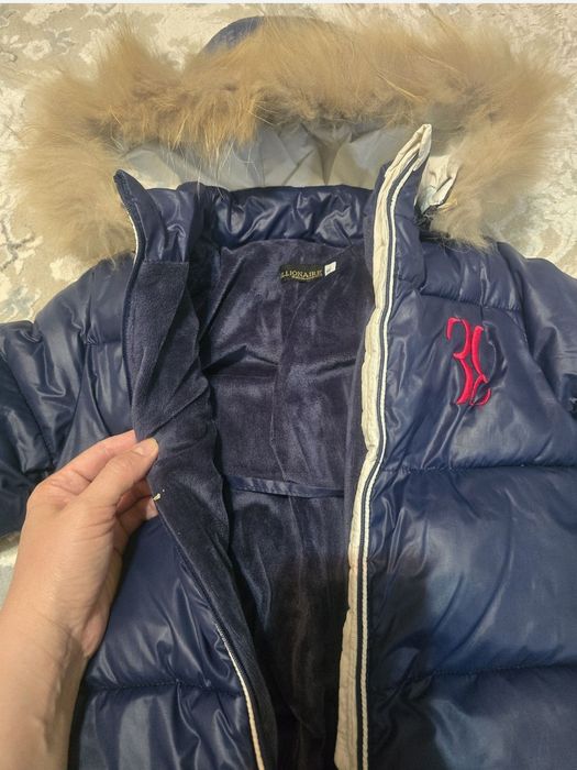 Детский зимний комбинезон