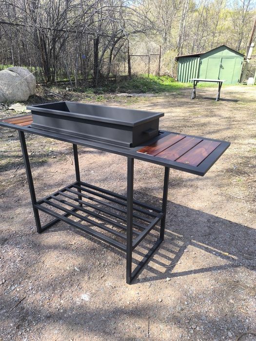 Мангал со столиком
