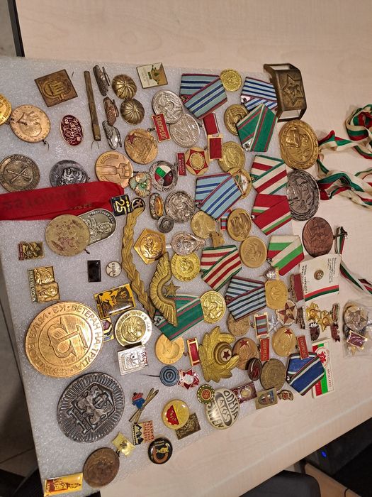 Значки и медали от СОЦа