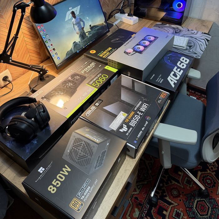TOP Gaming Setup 2026 — 420Hz Monitor + RTX 5060 (Full Set)