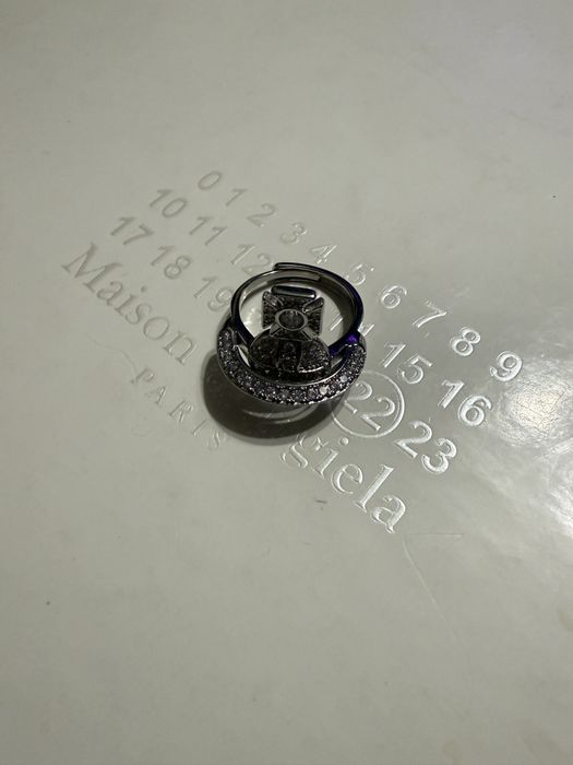 Inel Vivienne Westwood Iced Out Reglabil