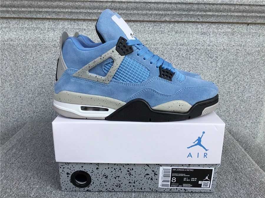 #SUPER PREȚ# Nike Air Jordan 4 University Blue  - VERIFICARE COLET