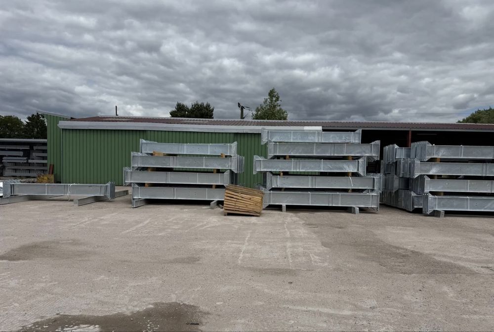 Hala metalica gata de montat zincata la cald structura metalica hale