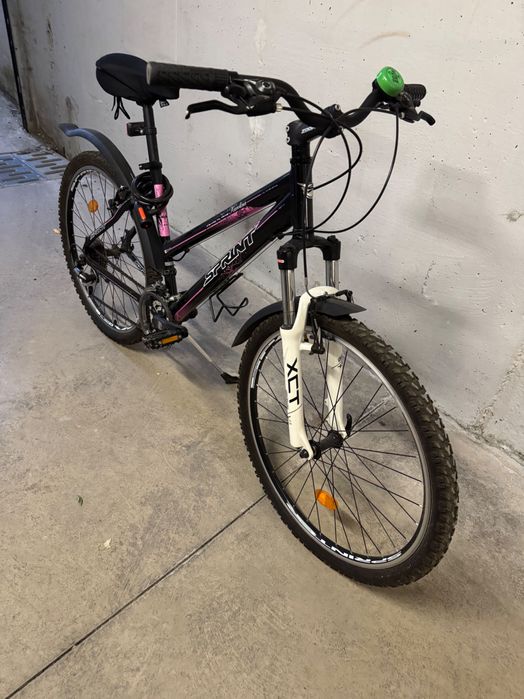 Дамски градски велосипед Sprint с преден амортисьор