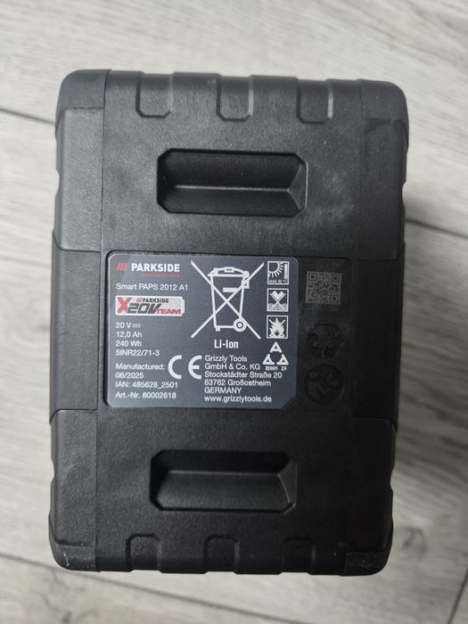 Acumulator parkside  12 ah  performance