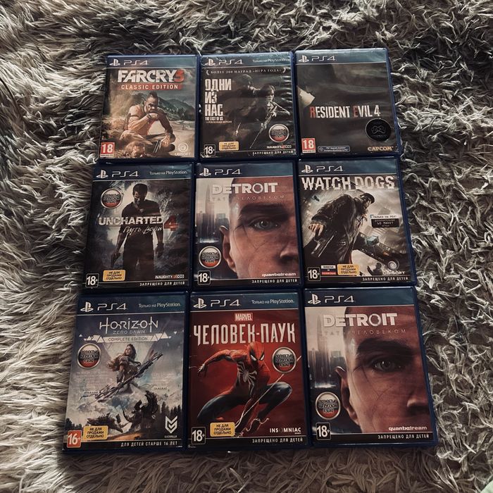 диски на ps 4 обмен