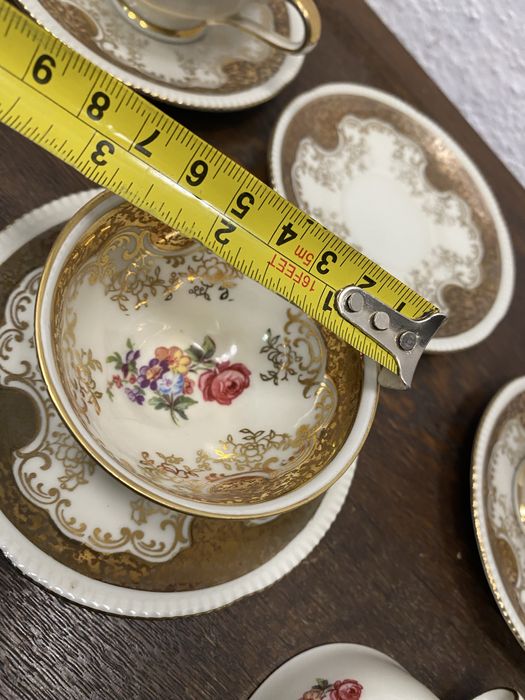 Баварски чаши за кафе P T Bavaria Германия 1925 1940