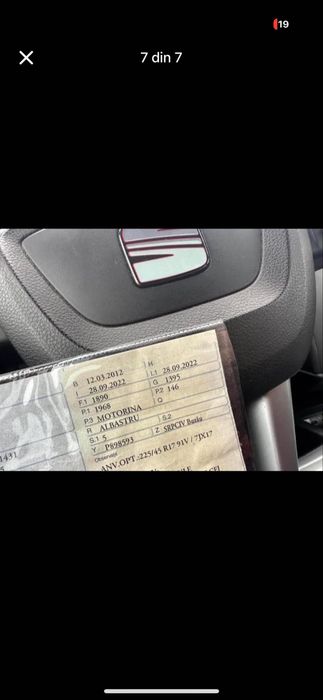 Vând seat leon fr