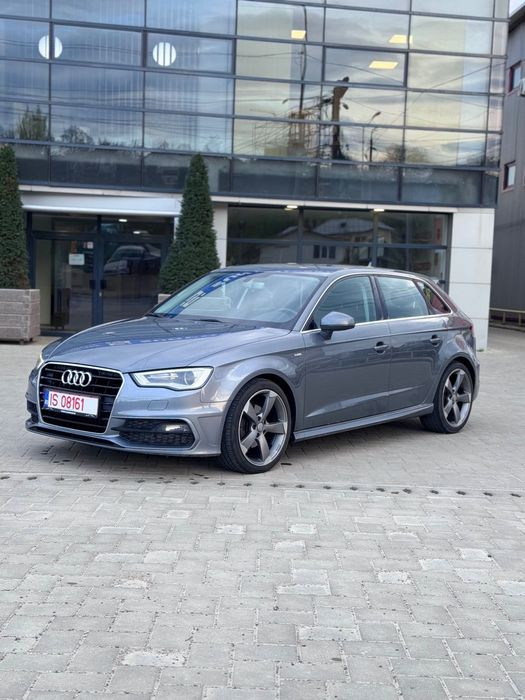 Audi A3 S-line , Bi-Xenon , LED, 2.0 TDI , euro 6, Rar efectuat