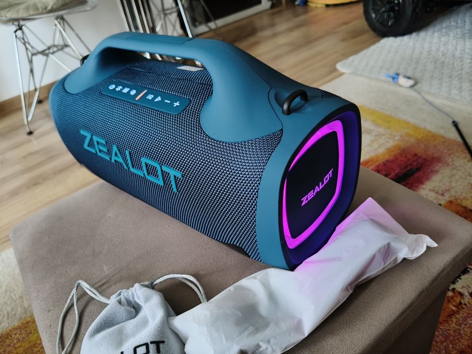 Zealot S79 Boxă Bluetooth, 100W, Albatru