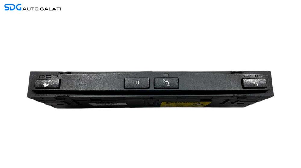 Panou Consola Buton Butoane Incalzire Scaun Scaune DTC Senzori Parcare BMW Seria 5 E60 E61 2003 - 2010 Cod 6985751 [L5973]