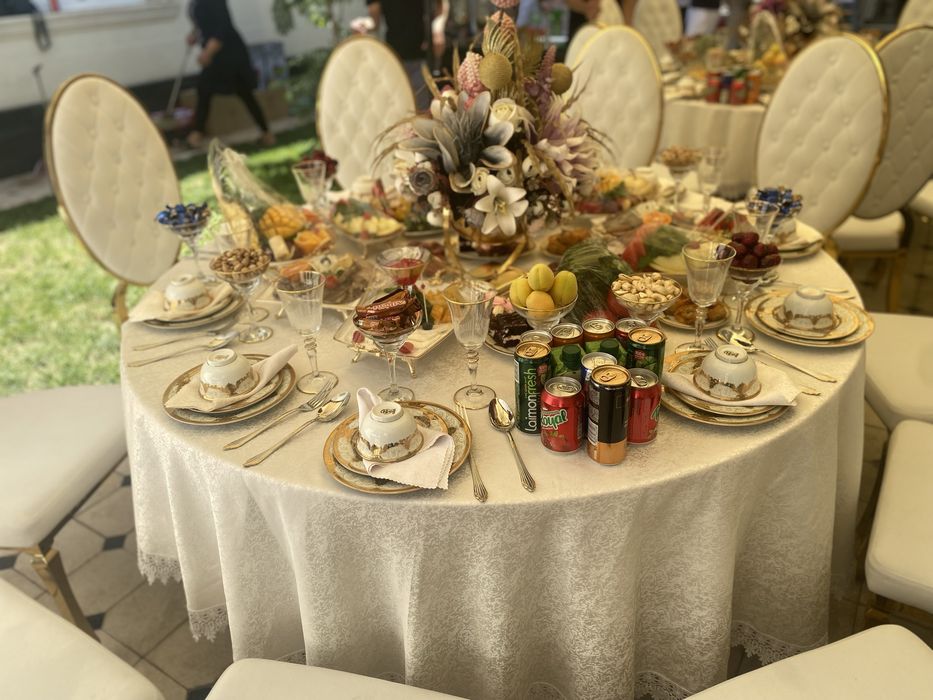 Прокат стол стул посуда