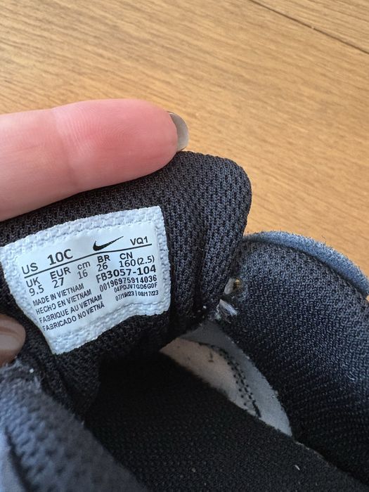 Детски маратонки Nike: размер 27