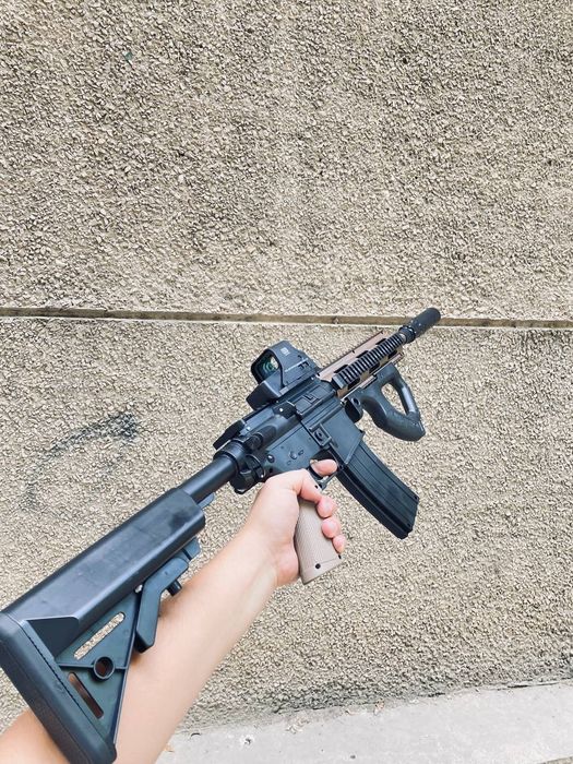 Автомат HK 416 для игры орбибол