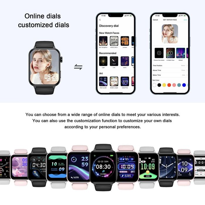 Смарт часовник Blackview R30 Pro