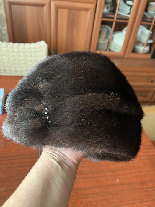 Шапка норковая