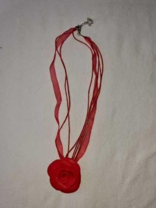 Set lant+ cercei + inel rosu