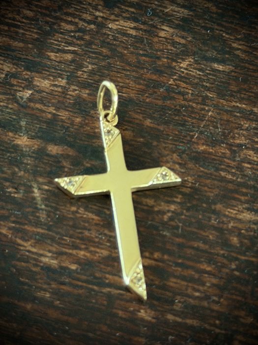 Pandantiv Cruce din Aur 14K – 2.1 g (3 x 2 cm)