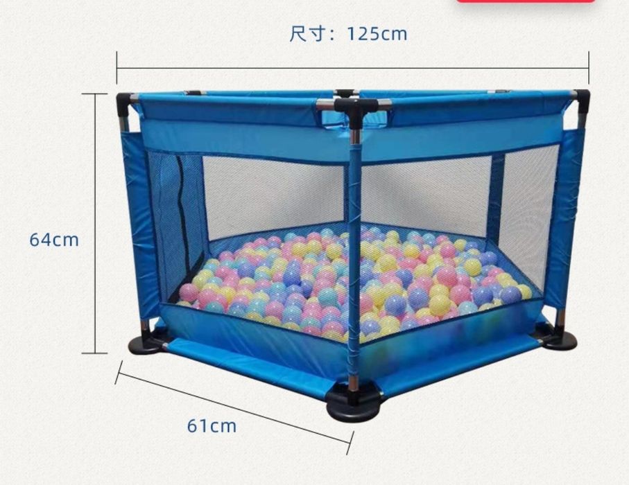 Манеж детский шестиугольный