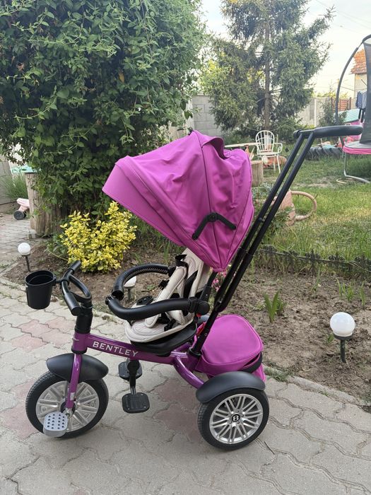 Tricicleta bentley fucsia pink