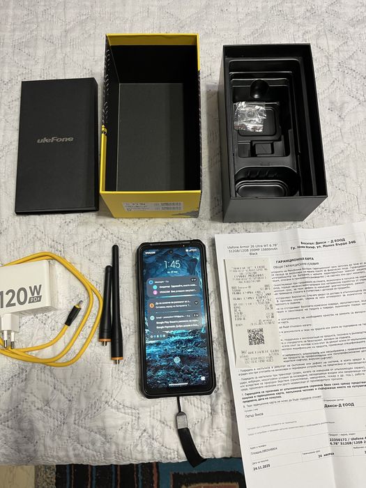 Ulefone Armor 26 Ultra WT 6.78” 512gb