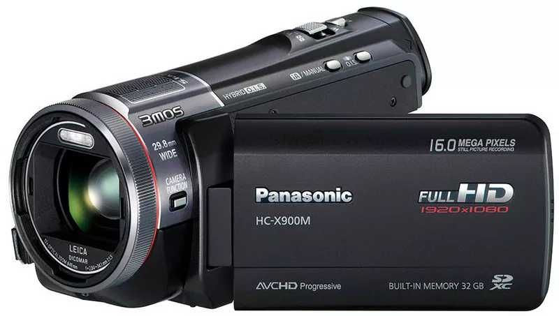Видеокамера Panasonic HC-X900M Black