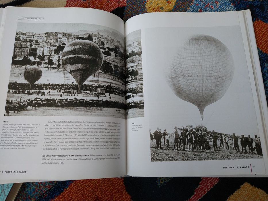 Coffee table book - AVIATORS- a history in photographs : the times