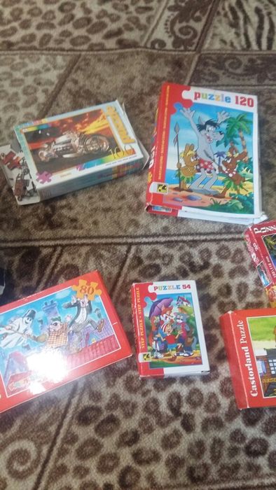 Продам перемешанные пазлы