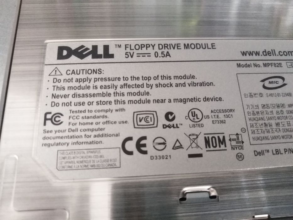 Флопи floppy DELL USB