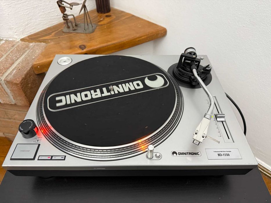 Omnitronic BD 1550 pick up, Professional Belt-Drive Turntable