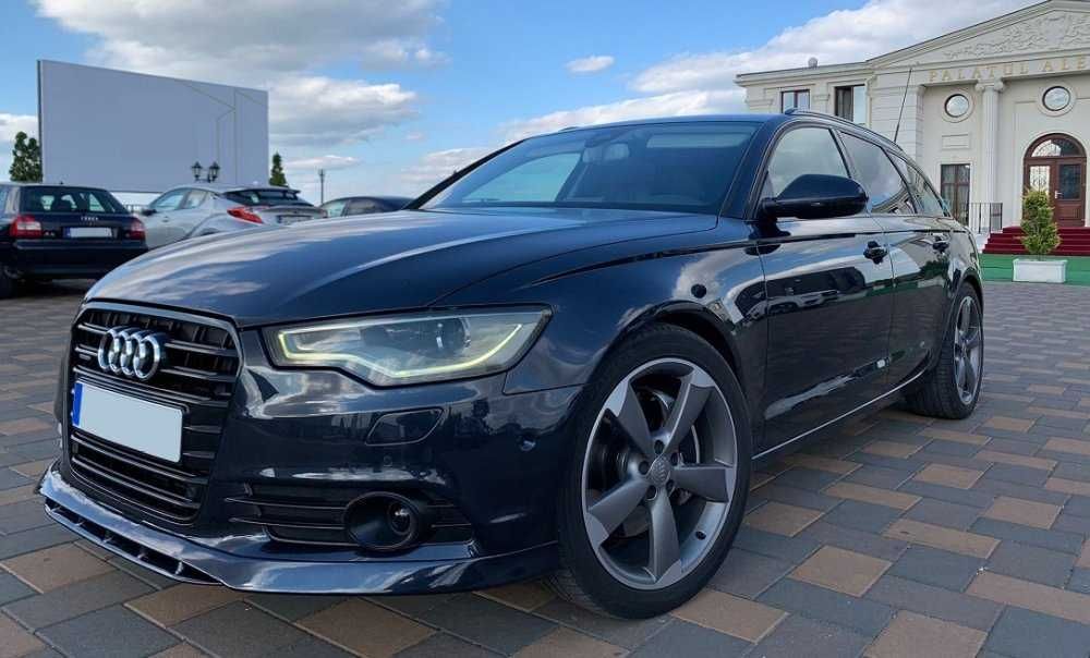 Prelungire bara fata fusta spoiler lip AUDI A6 C7 11-14