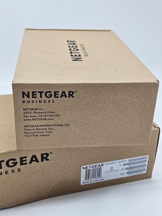 Switch Netgear GS308EP-100PES , 8 porturi