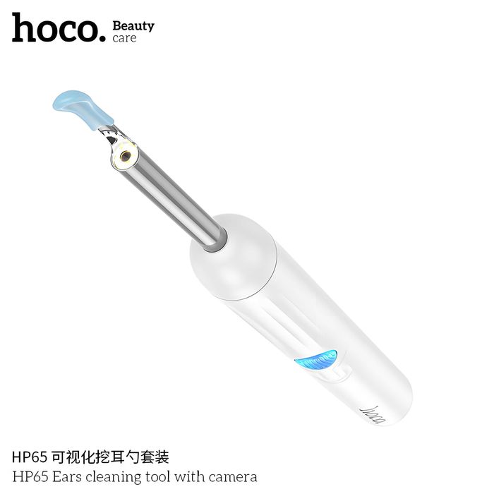 Hoco HP65 Визуальный ушной эндоскоп набор для чистки ушей с камерой