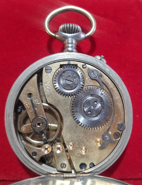 Стар Швейцарски джобен часовник Roskopf