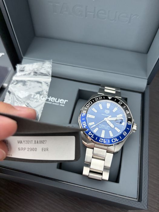 TAG Heuer Aquaracer 300M GMT Calibru 7 Batman