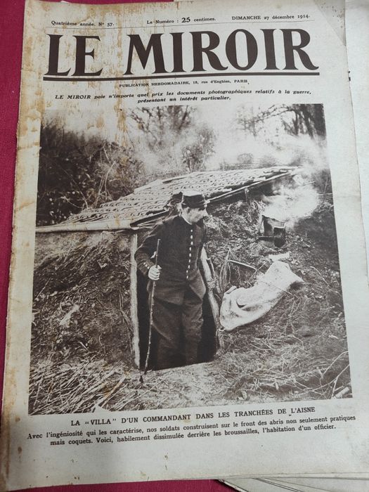 Reviste Le Miroir . Al doilea război mondial