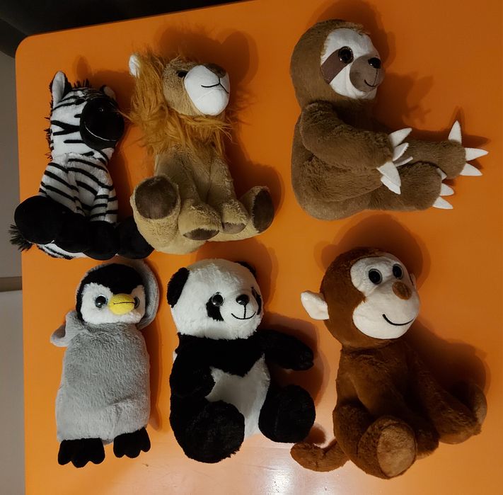 Lot plusuri animale sălbatice Penny