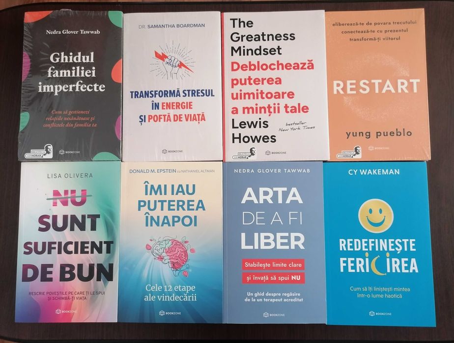 Carti dezvoltare personala, thriller.