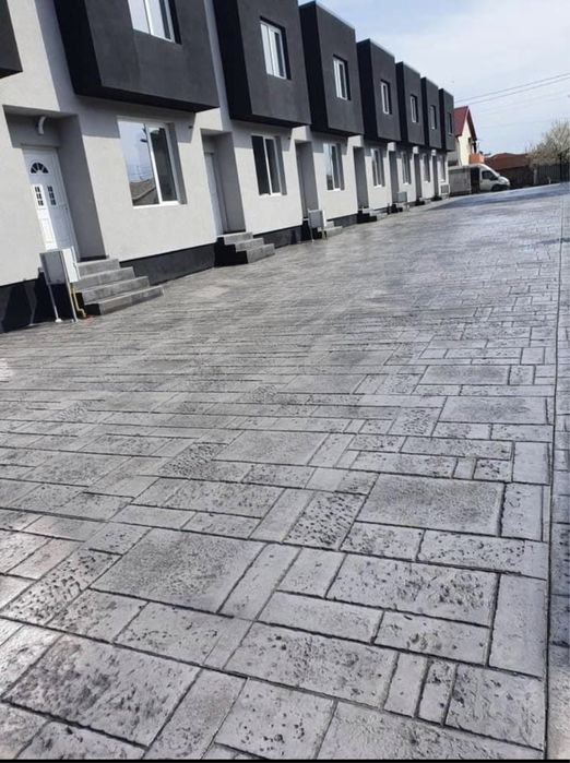 Pavaje si decorațiuni din beton amprentat ân toate zonele țări
