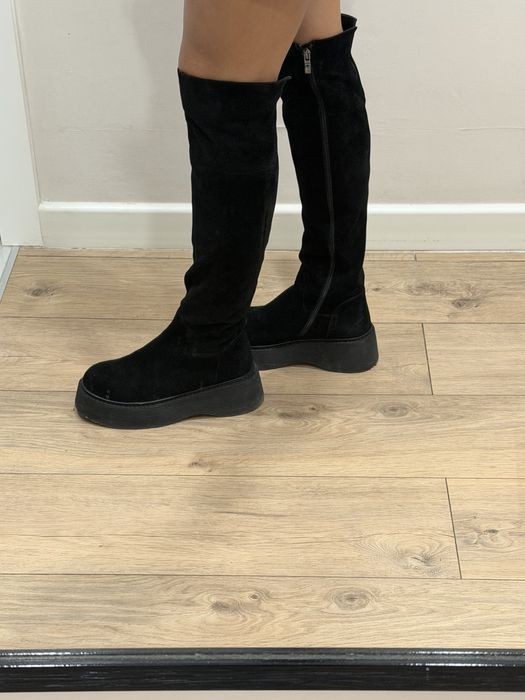 Продам сапоги ботфорты