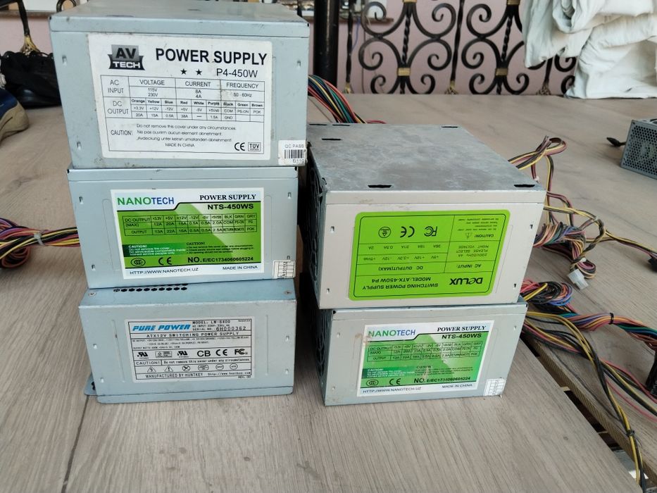 Блок питания 550w-450w